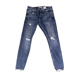✨Bundle 2 Jeans $25✨Zara Blue denim Jeans Size US 32